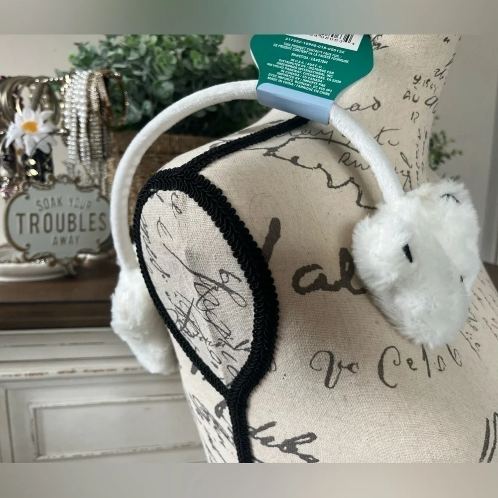 🖤 GREAT GIFT! ADORABLE fluffy children’s earmuffs - BRAND NEW
